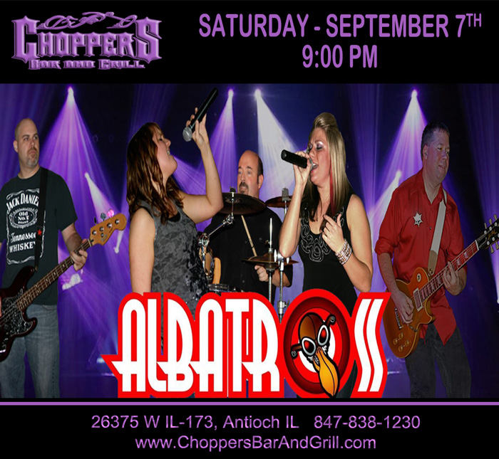 Saturday, September 7, 2013 9pm - Albatross Band