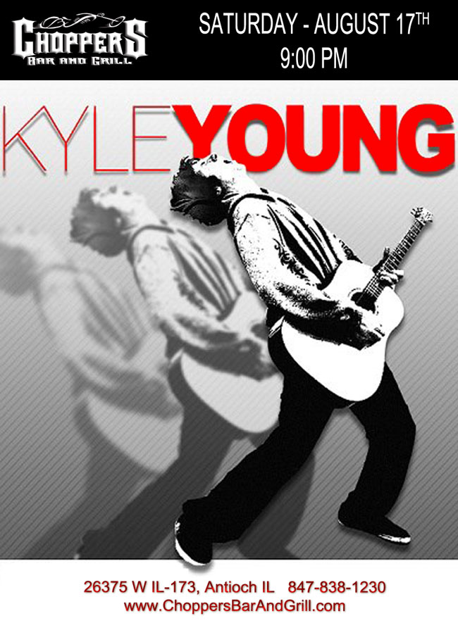 Saturday, August 17th, 2013 9pm - klye young Band